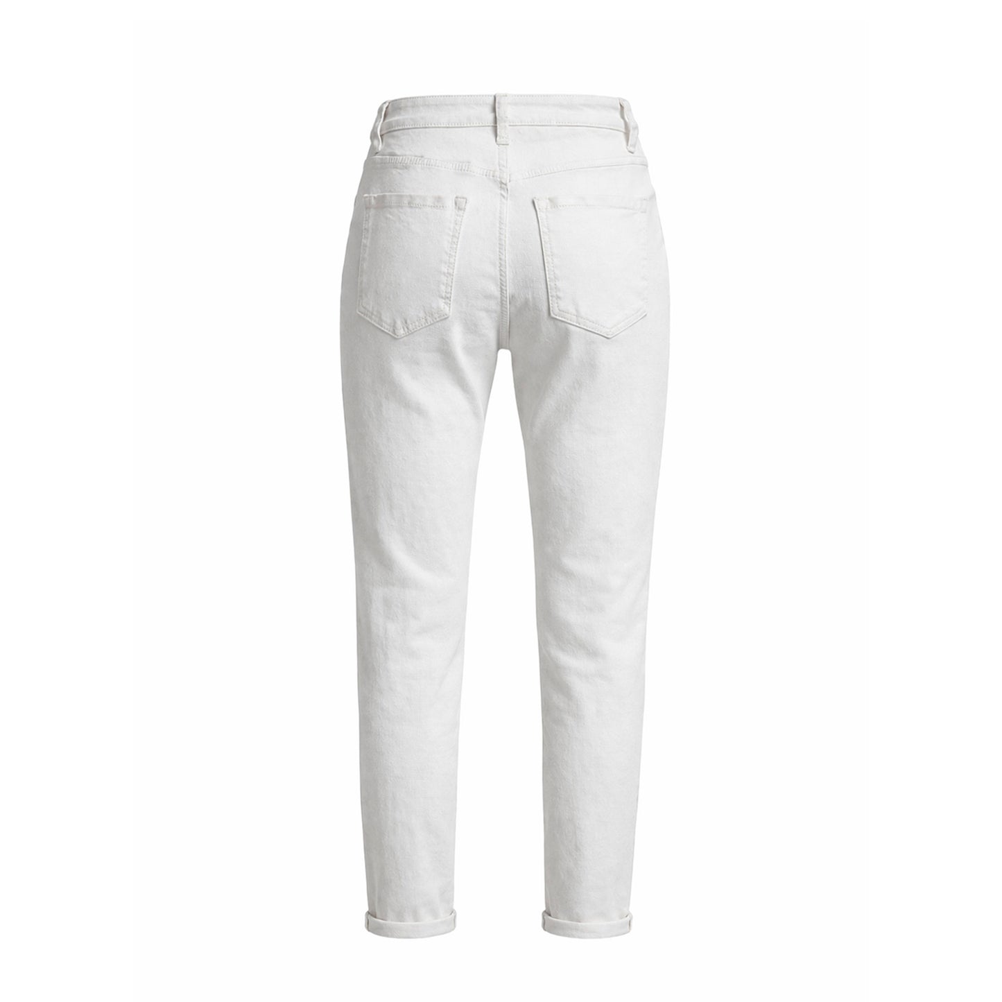 White Slim Fit Jeans