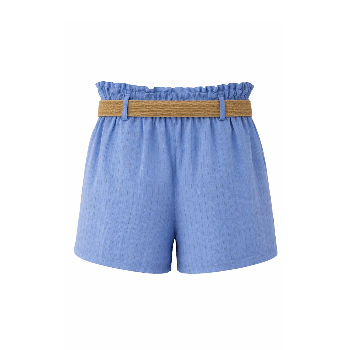 Striped Linen Shorts