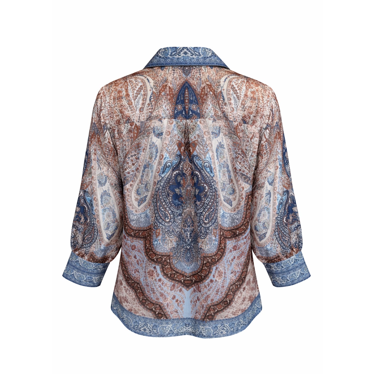 Refined Pattern Blouse