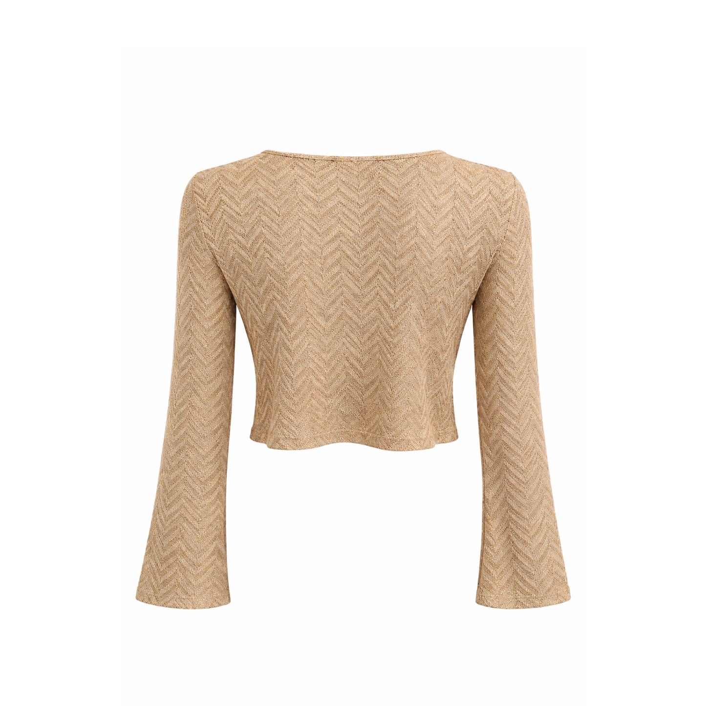 Shimmer Knit Crop Top