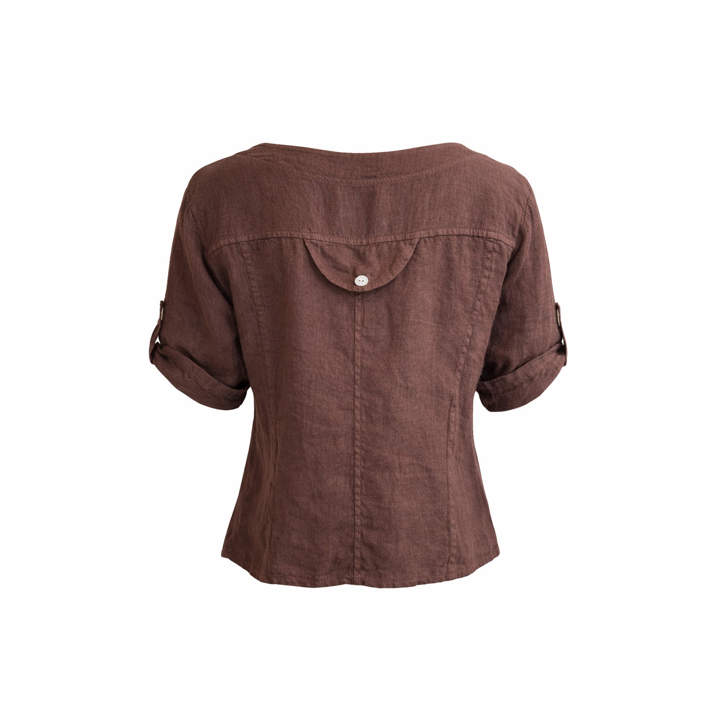 Relaxed Linen Blouse