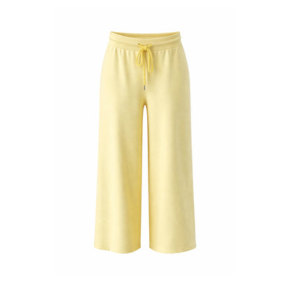 Wide-Leg Pants with Elastic Waist