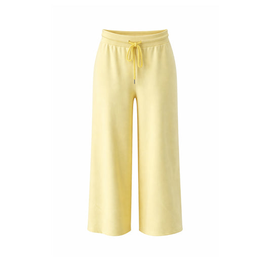 Wide-Leg Pants with Elastic Waist