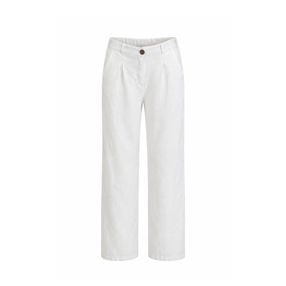 Linen Straight Leg Pants