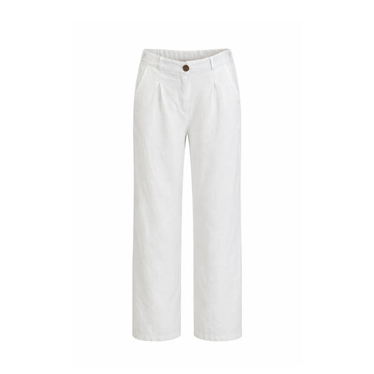Linen Straight Leg Pants