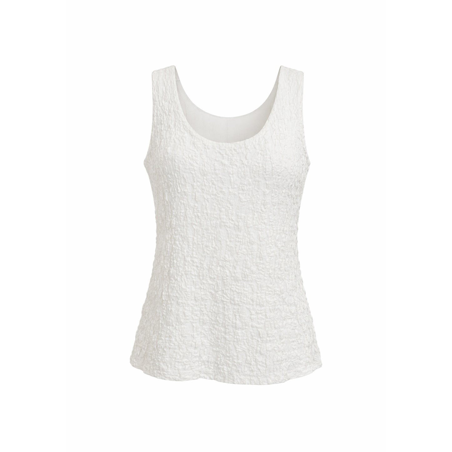 Textured Sleeveless Tank Top