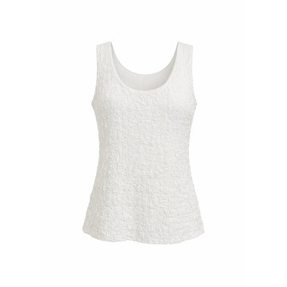 Textured Sleeveless Tank Top