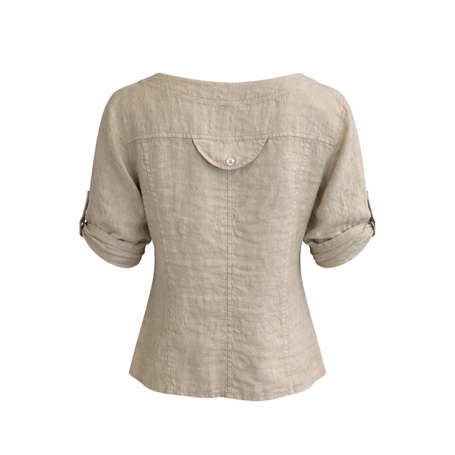 Relaxed Linen Blouse