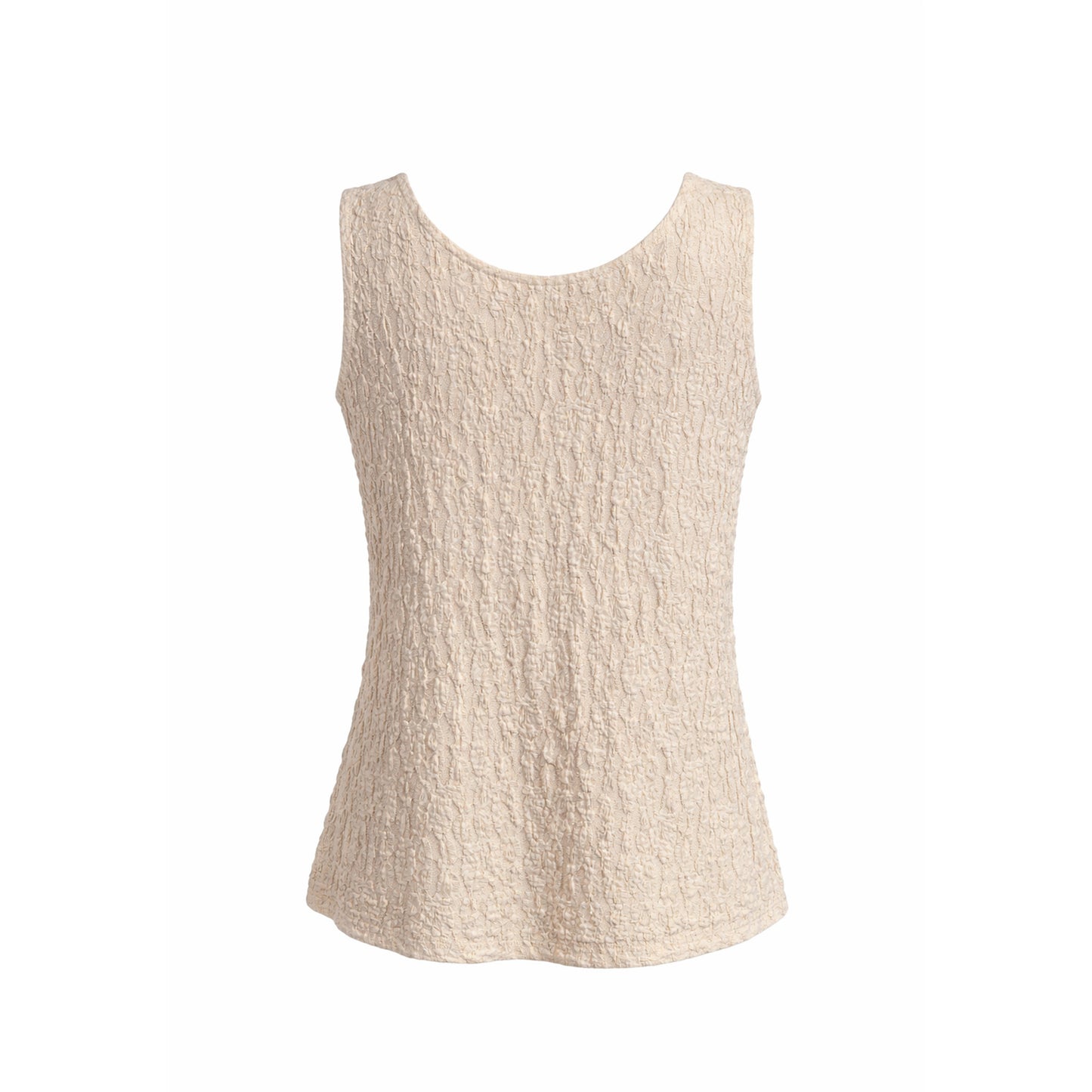 Textured Sleeveless Tank Top
