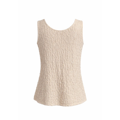 Textured Sleeveless Tank Top