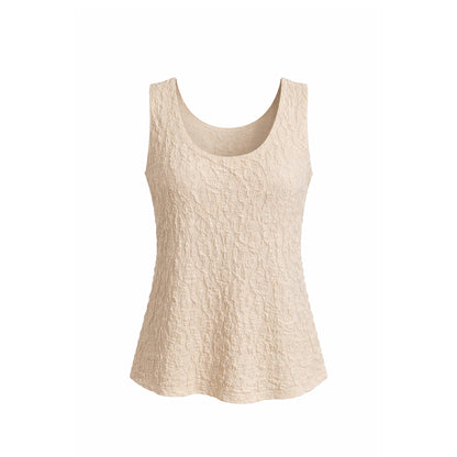 Textured Sleeveless Tank Top