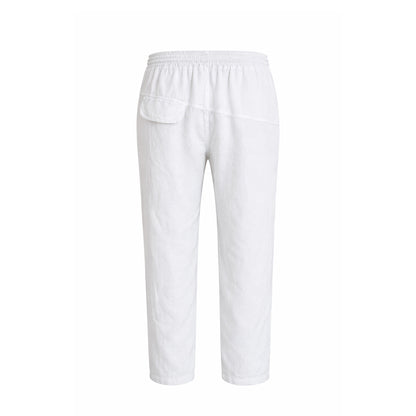Linen Drawstring Pants