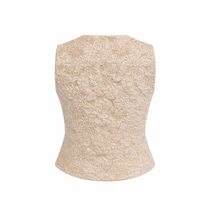 Floral Lace Vest