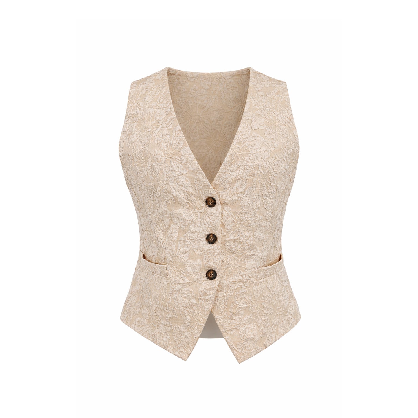Floral Lace Vest