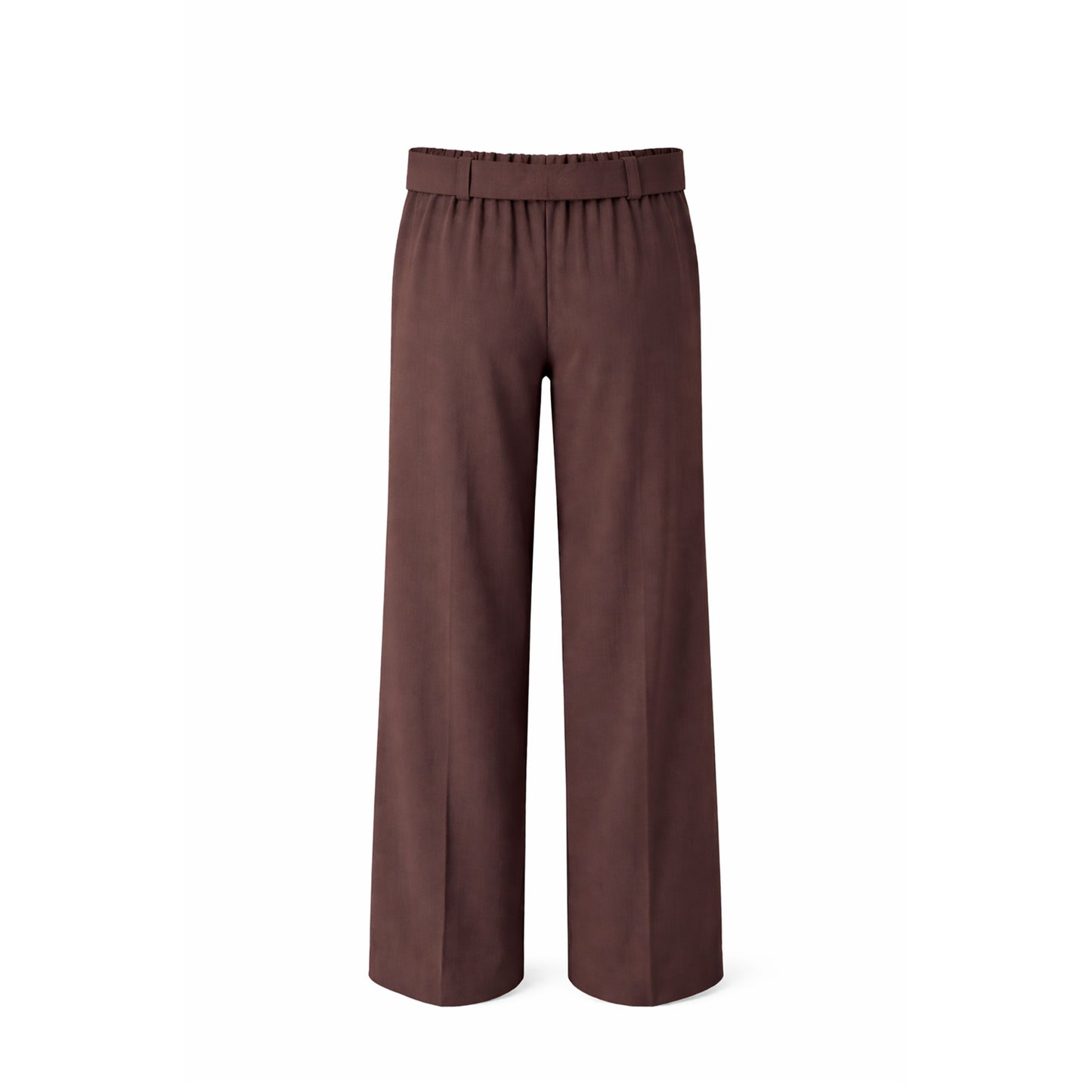 Wide-Leg Pants with Belt