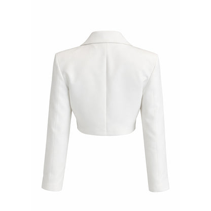 Tailored Cropped Blazer