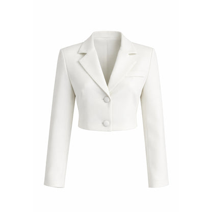 Tailored Cropped Blazer