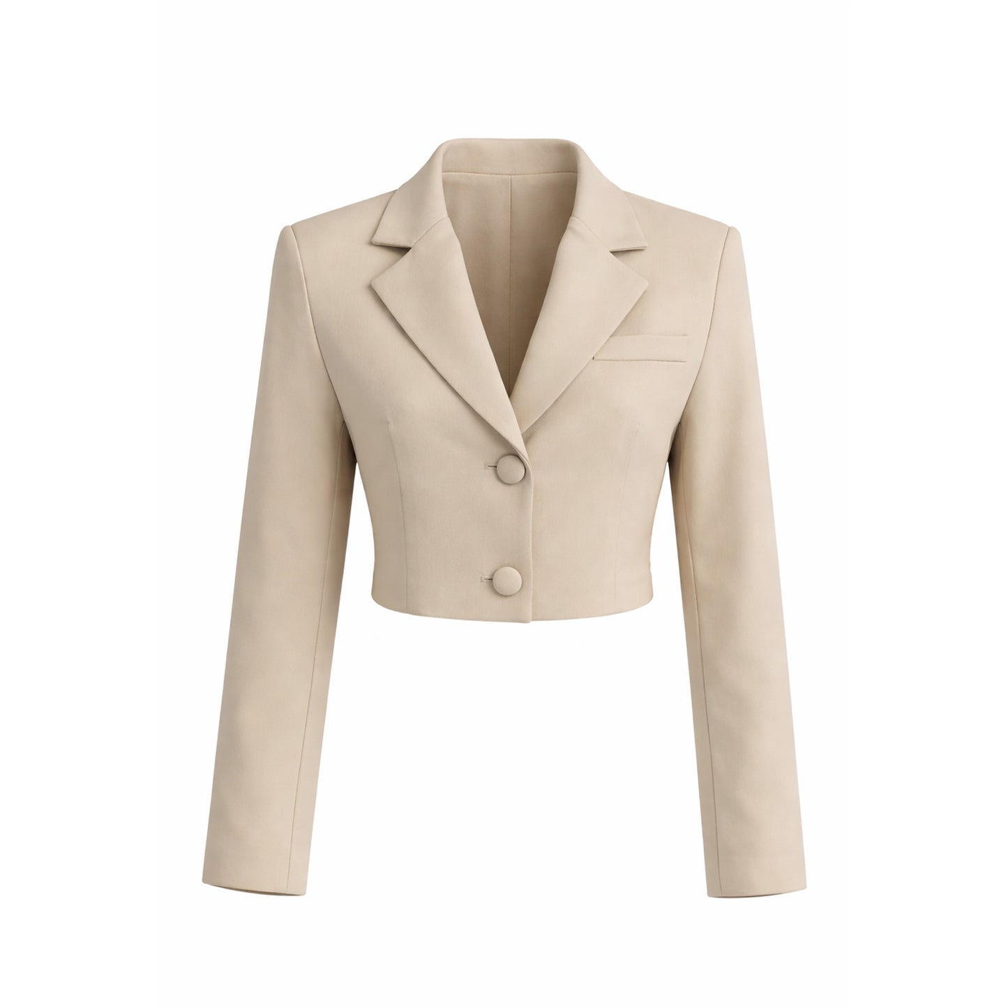 Tailored Cropped Blazer