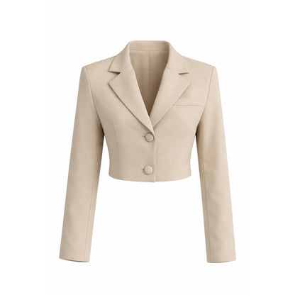 Tailored Cropped Blazer