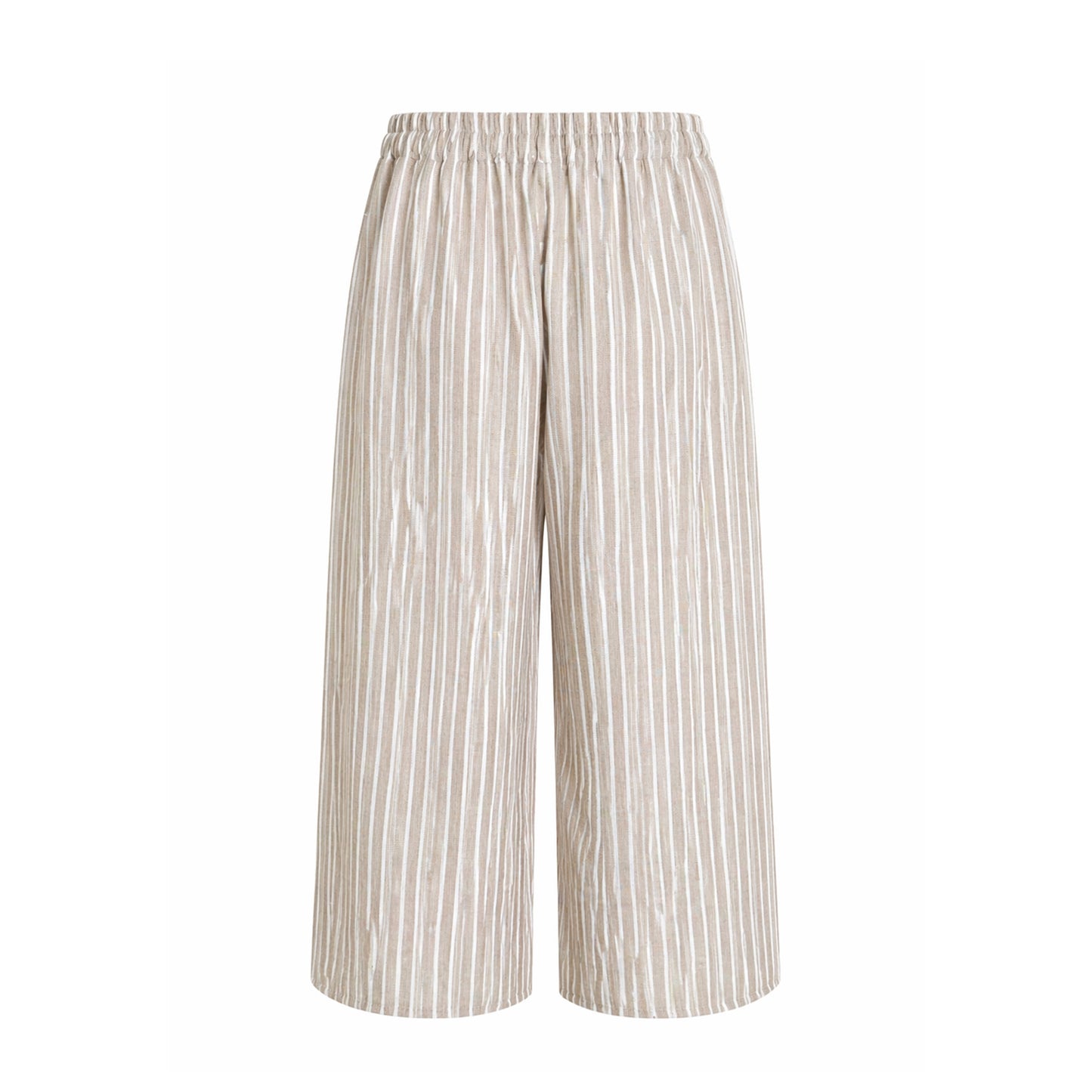 Striped Wide-Leg Pants