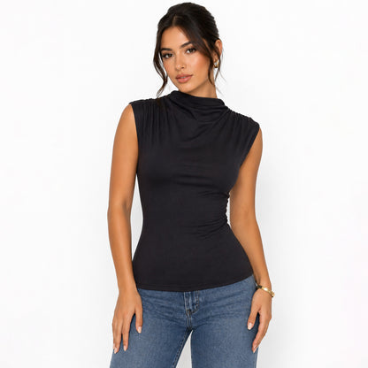 Mock Neck Top