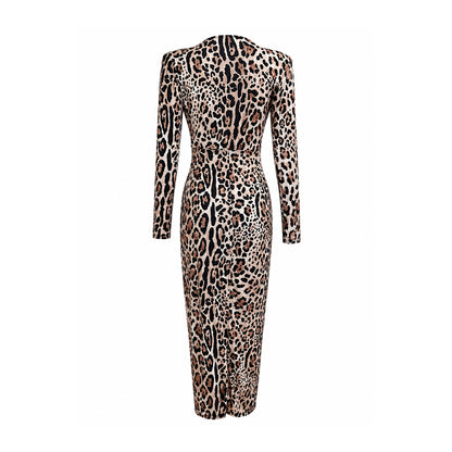 Long Sleeve Ruched Midi Dress