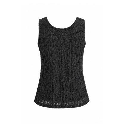 Textured Sleeveless Tank Top