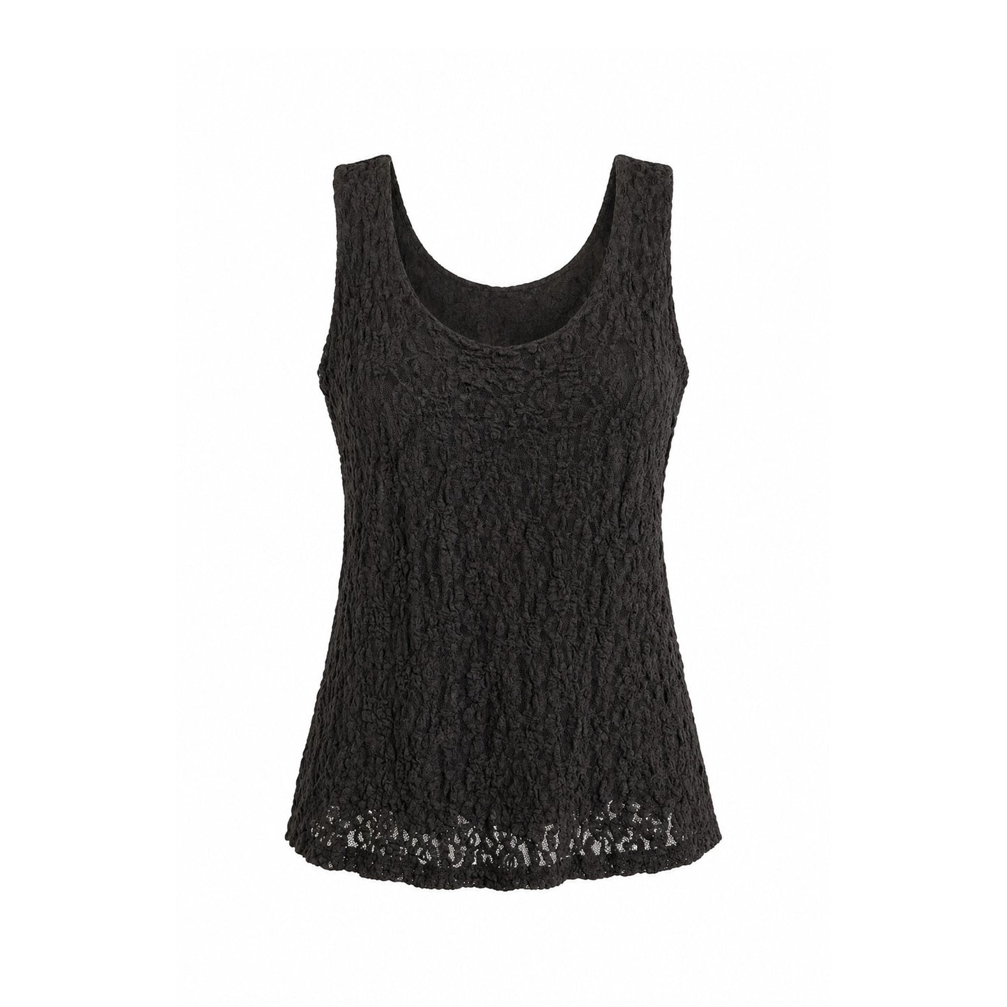 Textured Sleeveless Tank Top