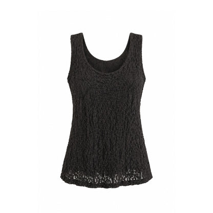 Textured Sleeveless Tank Top