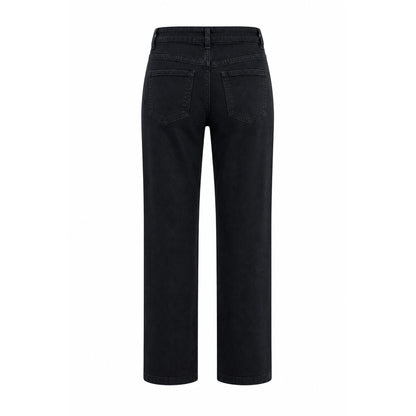 High-Waist Five-Pocket Pants