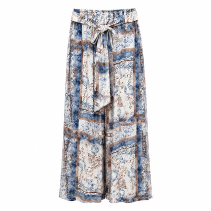 Boho Patchwork Palazzo Pants