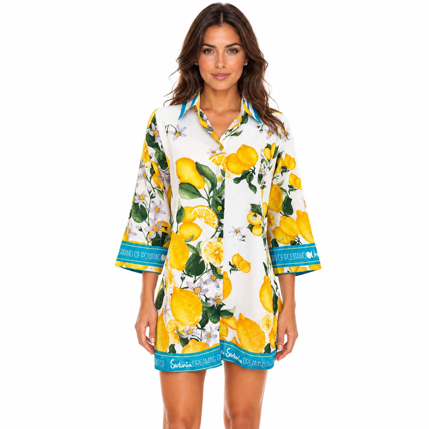 The Positano Shirt Dress
