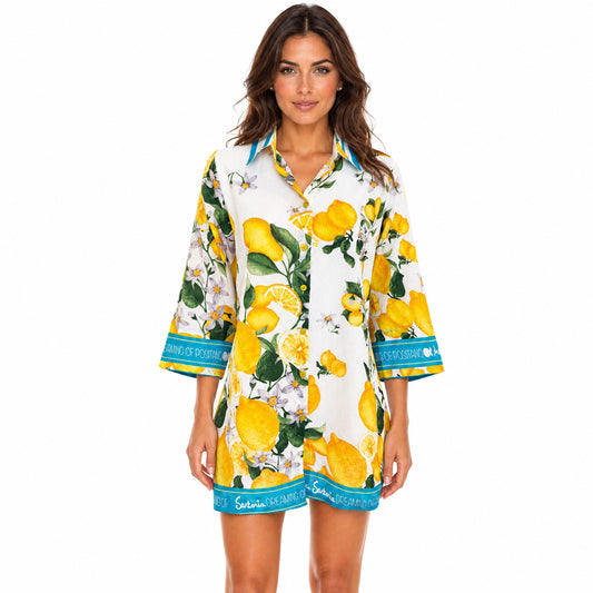 The Positano Shirt Dress