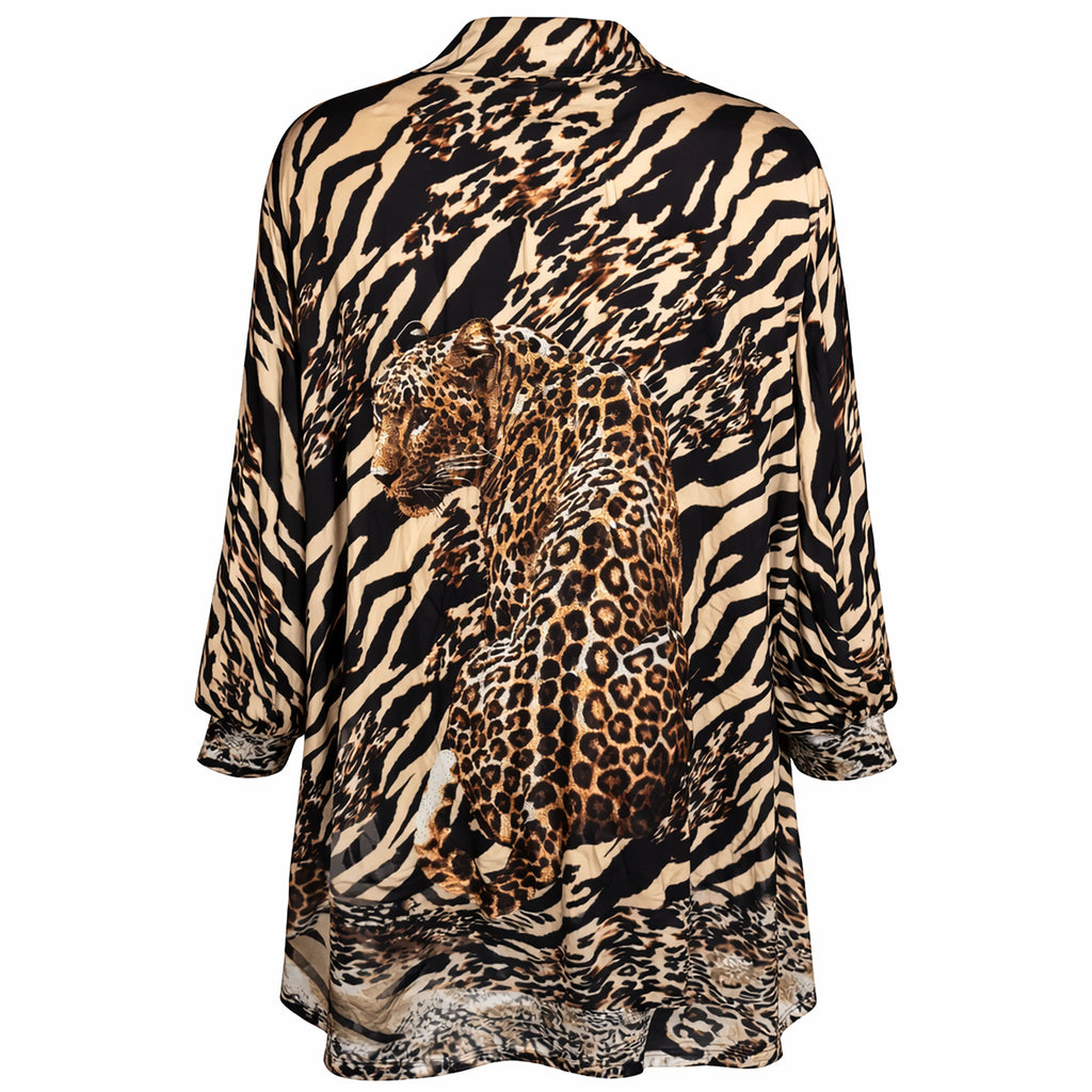 Longline Button Blouse