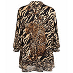 Longline Button Blouse