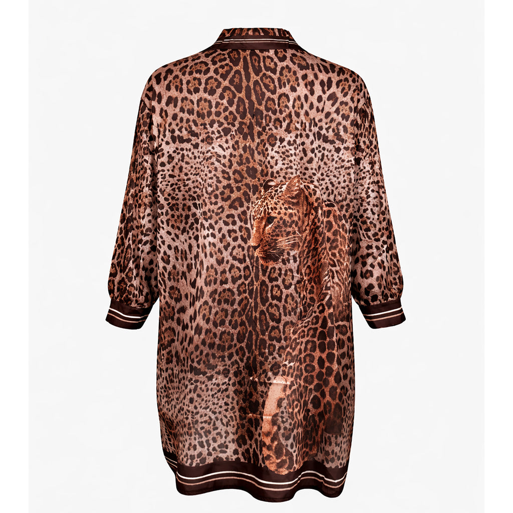 Longline Button Blouse