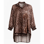 Longline Button Blouse