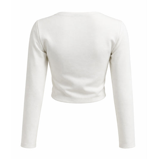 Sporty Cropped Zip Jacket